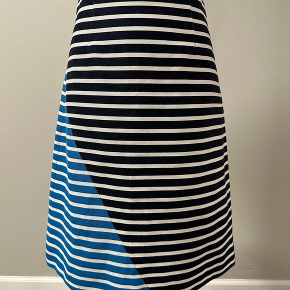 JCrew colorblock striped A-Line skirt - Picture 6 of 15